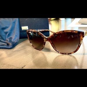 Dolce & Gabbana Tortoise Shell Sunglasses